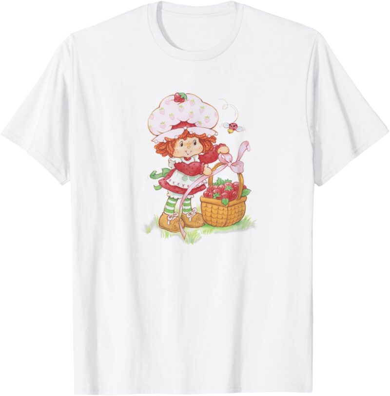 Strawberry Shortcake Berry Basket Portrait T-Shirt