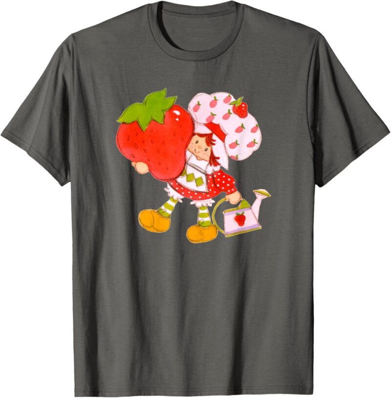 Strawberry Shortcake Classic Vintage Big Strawberry Logo T-Shirt