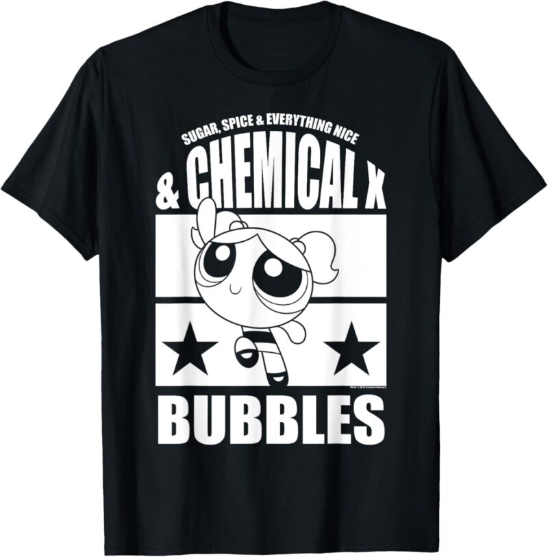 CN The Powerpuff Girls Chemical X Bubbles T-Shirt