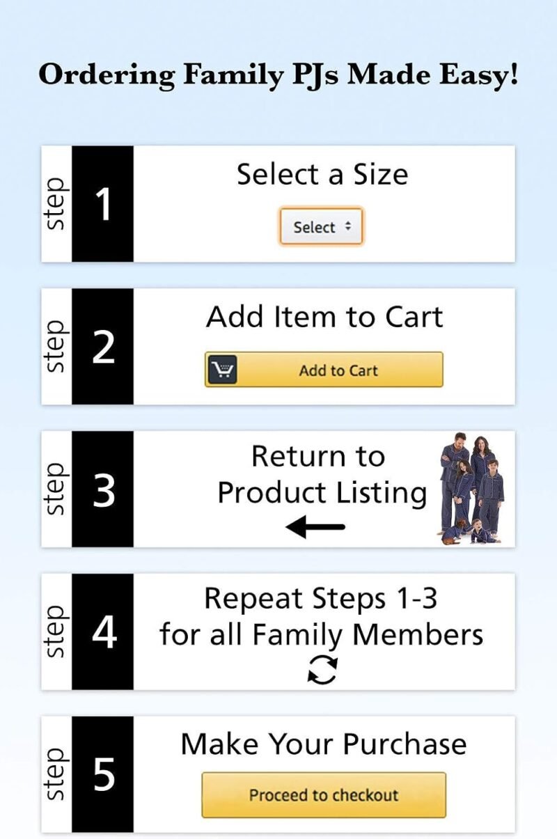 PajamaGram Family Pajamas Soft Cotton - Matching Pajamas, Burgundy & Navy Patterns - Image 6