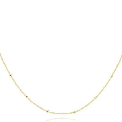 CAITLYNMINIMALIST Stackable Layering Adjustable Sterling Silver 18k Gold Chain Necklace for Women Essential Chain Collection