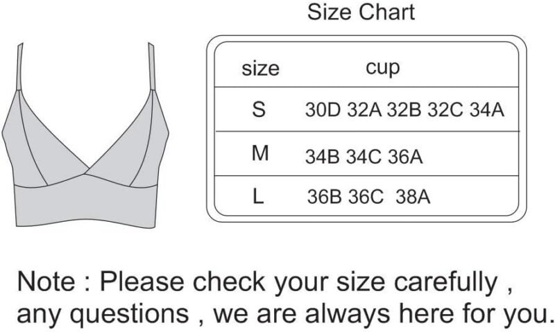SilRiver Women's Silk Satin Triangle Bralette Soft Cup Wireless Bra Smooth and Comfortable Wire Free Bra Top - Image 4