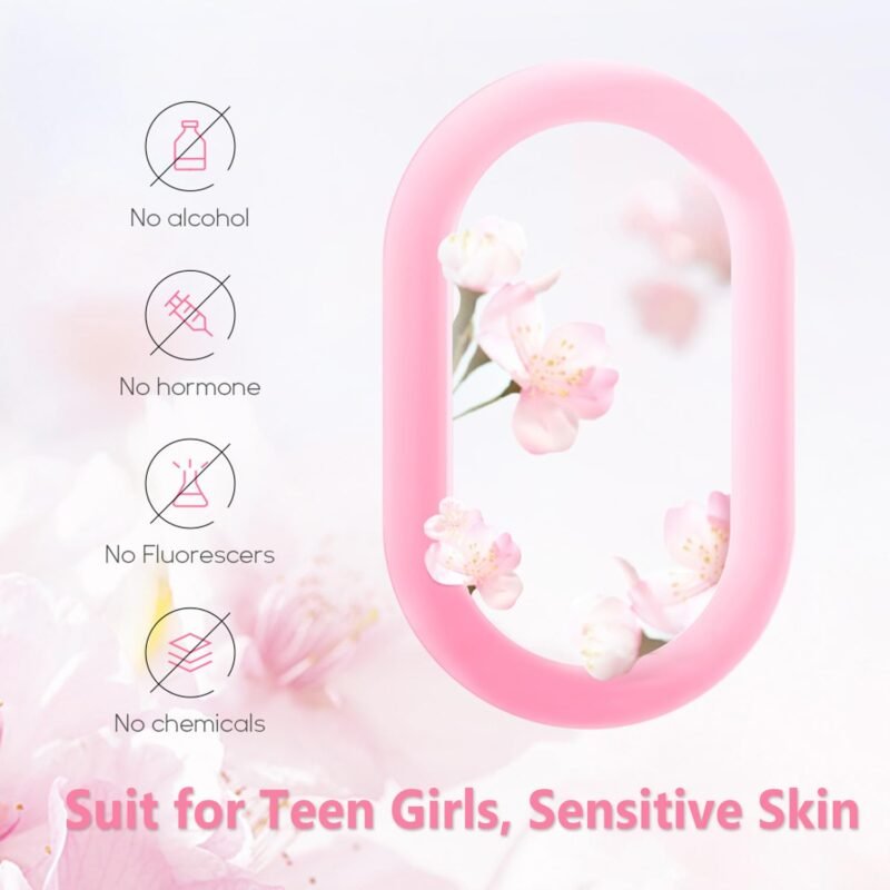 Skin Care Sets for Teenage Girls JAPAN SAKURA Women Beauty Gift Sets Skincare Kit with Cleanser, Toner, Serum, Eye Cream, Face Cream Travel Pamper Sets for Women Gifts,Skin Care Sets & Kits - Image 7