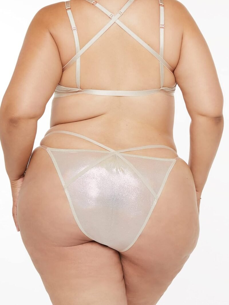 Savage X Fenty, Women's, Gathered Mesh Strappy Bikini - Image 3