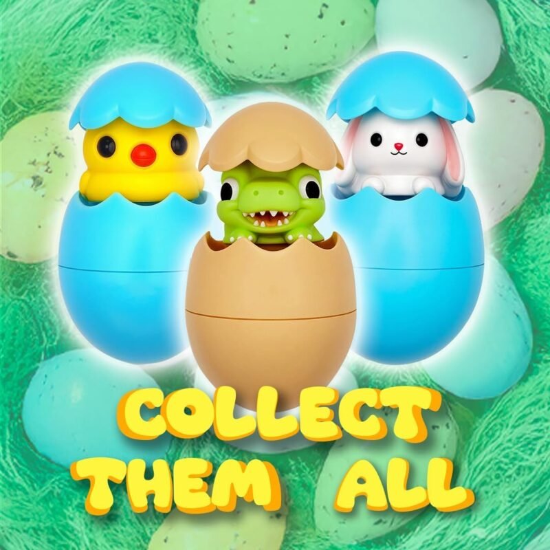 Easter Basket Stuffers for Teens, Pop & Play Toy, Boys Basket Fillers, Unique Holiday Presents for Boys & Girls, Fun Spring Gifts for Teens, Novelty Item (Dino) - Image 4