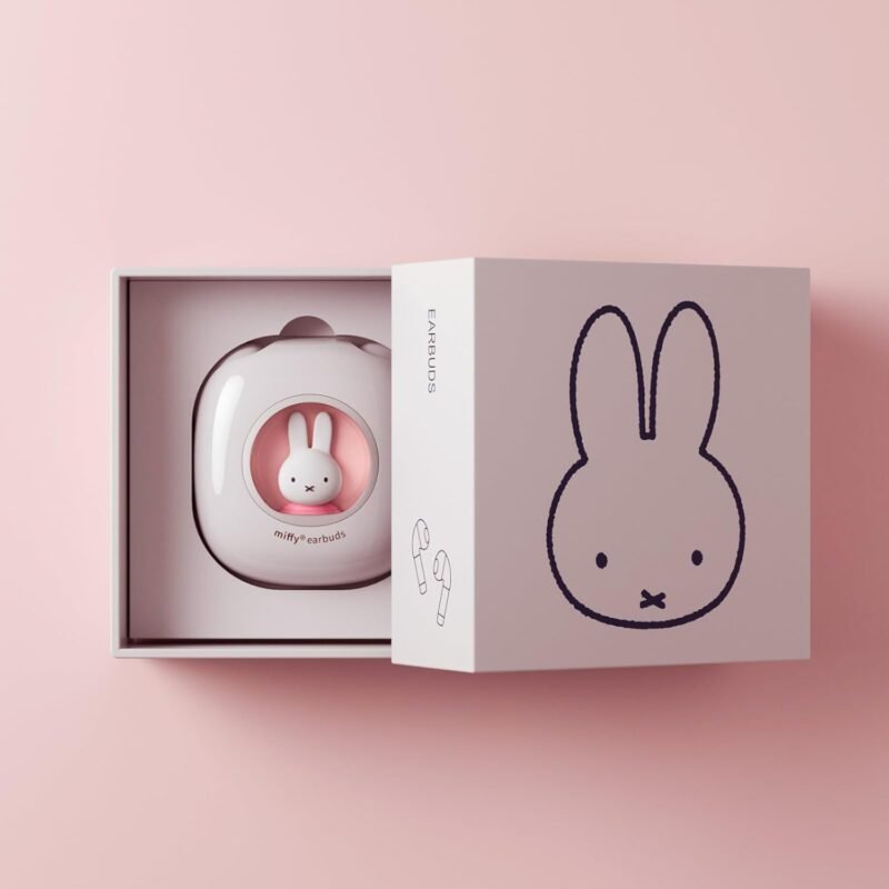 Miffy Bluetooth Wireless Earbuds Headset (Pink)，IPX5 Waterproof Ear Buds Headphones - Image 6