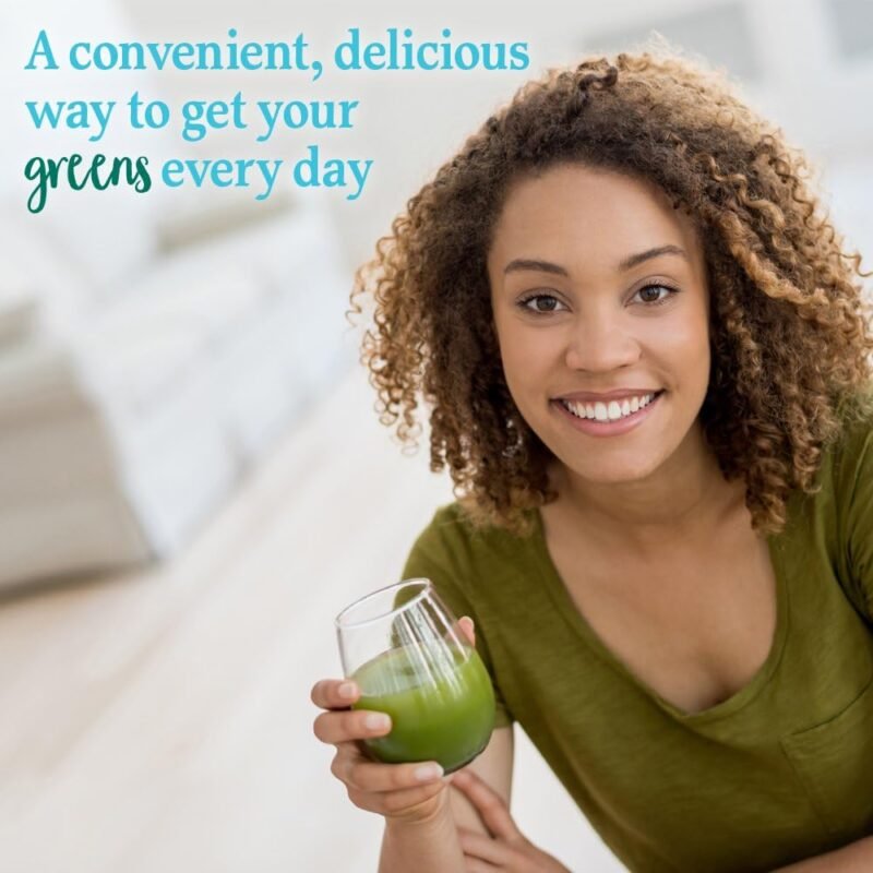 Garden of Life Perfect Food Super Green Formula - 30 Servings | 45 Superfoods, Greens, Fruit & Veggie Juice Superfood Powder Supplement, Probiotics & Organic Spirulina for Digestion & Immune Health - Image 3