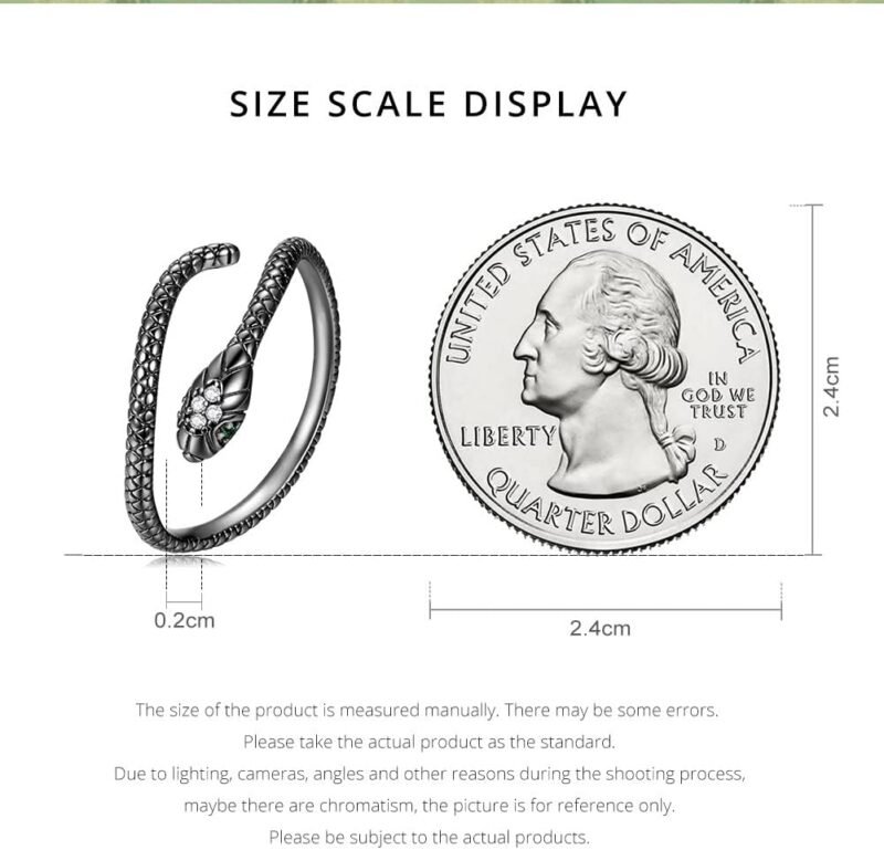 MUNDELL 925 Sterling Silver Blue Turtle Adjustable Ring Heart Cross Ring Opal Ocean Animal Open Ring for Women Statement Ring Fine Jewelry - Image 5