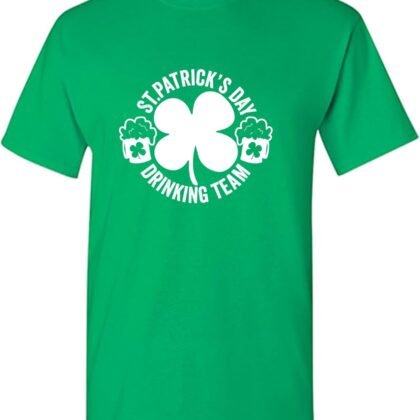 St Patricks Day Shirt Men Graphic Parade St Pattys Day Shamrock Funny T Shirt