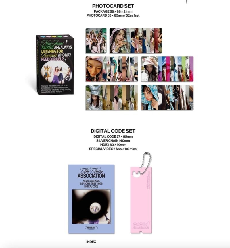 NEWJEANS 2025 SEASONS GREETINGS [THE FAIRY ASSOCIATION] - Image 7