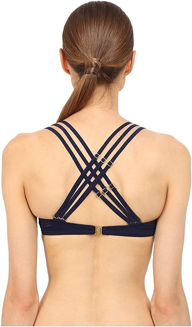 L'Agent by Agent Provocateur Women's Melita Bikini Top Navy XL - Image 2