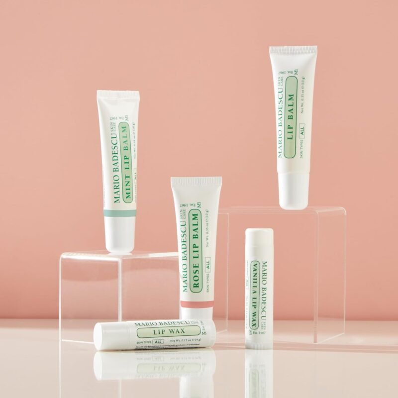 Mario Badescu Moisturizing Lip Balm for Dry Cracked Lips, Infused with Coconut Oil and Shea Butter, Ultra-Nourishing Lip Care Moisturizer for Soft, Smooth and Supple Lips - Image 3