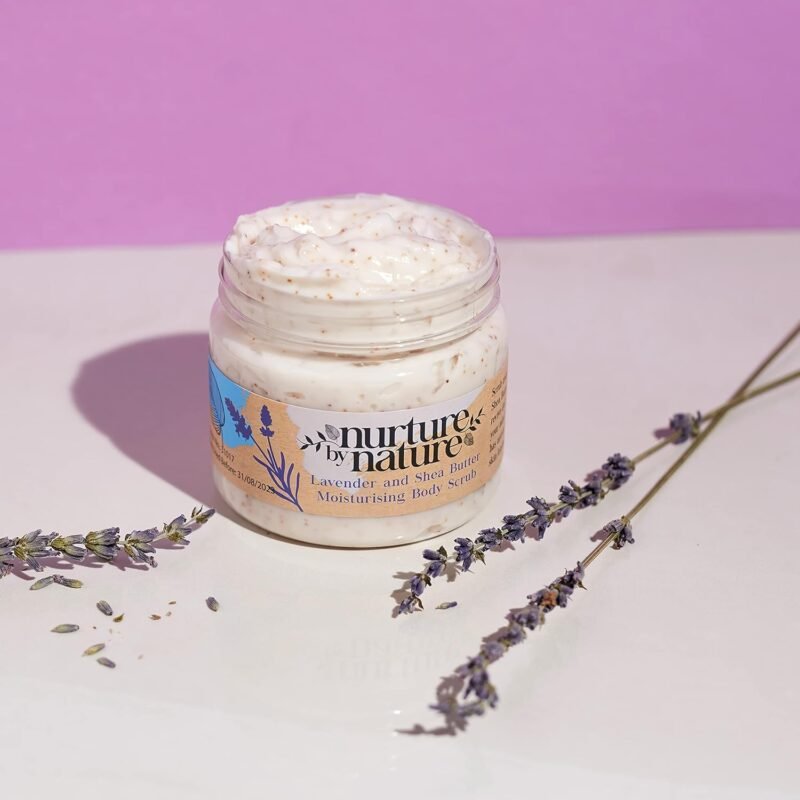 Nurture by Nature RELAX & CALM Spa Kit, Spa Gift Baskets For Women - Complete Bath Sets for Women Gift - Lavender Pillow Mist, Bath Salts, Soap, Bath Bomb, Candle, Body Scrub - Self Care Gift Basket - Image 8
