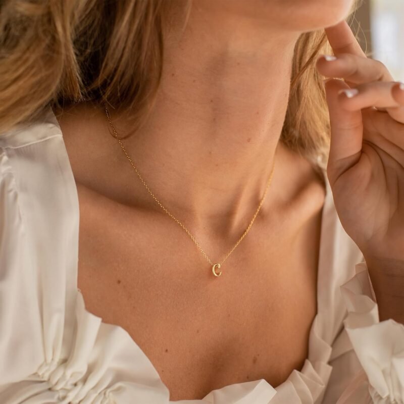 Yoosteel Layered Initial Necklaces for Women Girls Trendy, 14K Gold Plated Letter A-Z Necklace Cute Initial Necklace Gold/Silver Initial Necklace Stack Birthday Gifts for Women Teen Girls Jewelry - Image 5