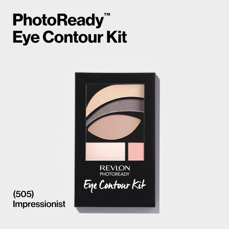 Revlon Eyeshadow Paette, PhotoReady Eye Makeup, Creamy Pigmented in Blendable Matte & Shimmer Finishes 505 Impressionist, 0.01 Oz - Image 2