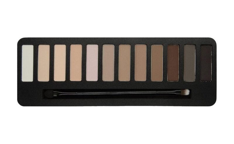 W7 Mighty Mattes Eyeshadow - 12 Matte Nude Colours – Flawless & Natural Long-Lasting Makeup Palette - Image 7