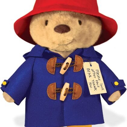 YOTTOY Paddington Bear Collection | Classic Paddington Bear Soft Stuffed Animal Plush Toy - 10”H