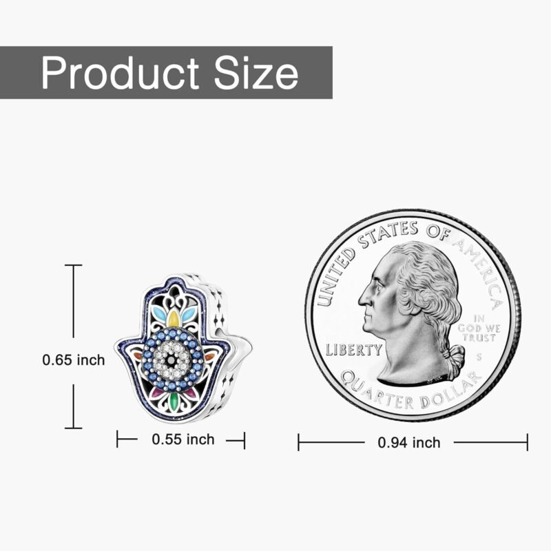 925 Sterling Silver Charms for Bracelets and Necklaces Pendant Jewelry Valentine's Christmas Day Mother's Day Women's Bead Charms for Women - Image 6