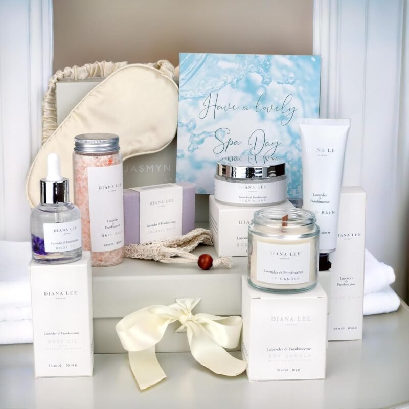 Jasmyn & Greene Luxury Bath Gift Set for Women - 10 Relaxing Valentines Day Gifts for Women with Lavender Self Care Gifts for Mom, Home Spa Gift Baskets for Women, Birthday Gifts for Women - Image 5