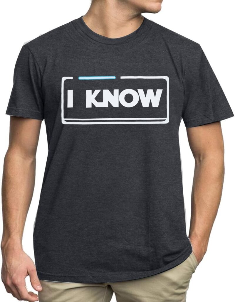 I Love You I Know Couples Matching Outfits Casual Short Sleeve Tops Holiday Couple Shirt Valentine's Day Gift - Image 5