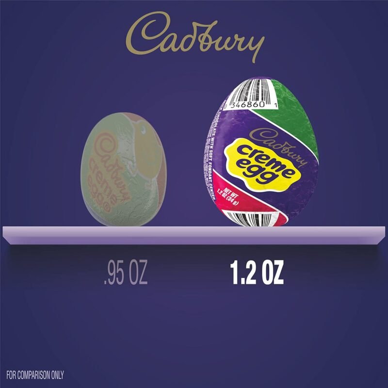 CADBURY CREME EGG Milk Chocolate and Fondant, Easter Candy Box, 4.8 oz (4 Count) - Image 7