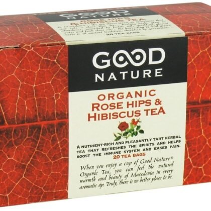 Good Nature Organic Rose Hips & Hibiscus Tea, 1.76 Ounce