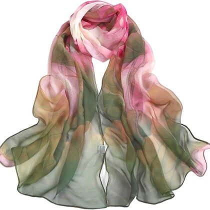 Acotavie Scarfs for Women Lightweight Fashion Scarves Print Floral Pattern Scarf Shawl Wraps