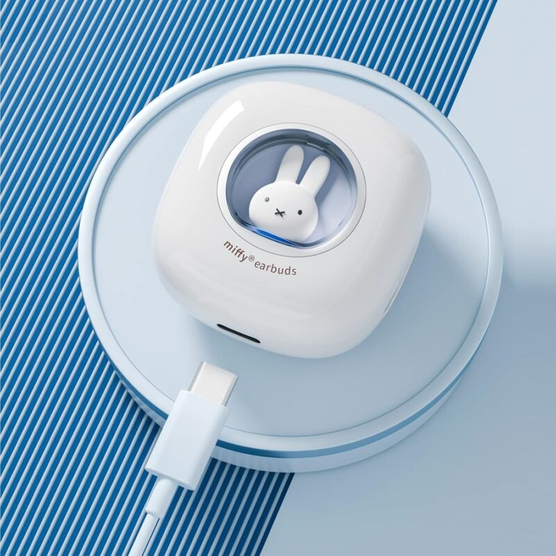 Miffy Bluetooth Wireless Earbuds Headset (Pink)，IPX5 Waterproof Ear Buds Headphones - Image 5