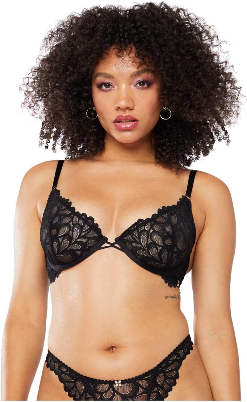 Savage X Fenty Women's Savage Not Sorry Ultra Demi Unlined Lace Bra - Image 2