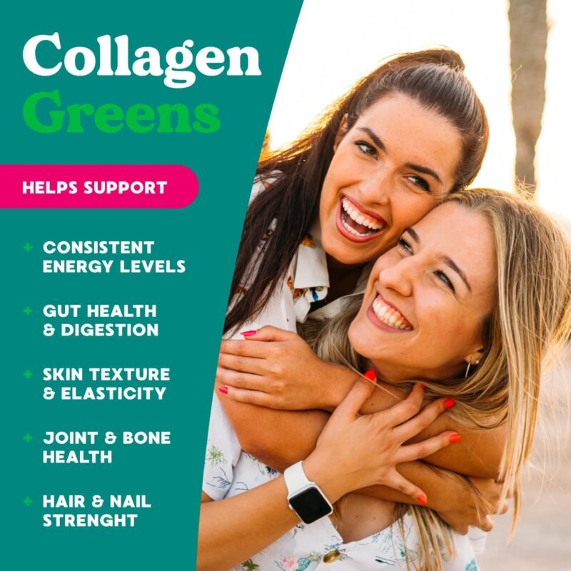 Simply Nature's Promise Blossom Nutrition - Daily Greens & Superfood Powder + Collagen + Probiotics for Women's Digestive Health & Bloating Relief. Help Your Health Bloom - 30 Day Supply - Image 7