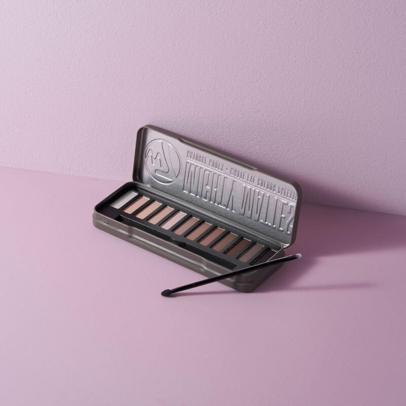 W7 Mighty Mattes Eyeshadow - 12 Matte Nude Colours – Flawless & Natural Long-Lasting Makeup Palette - Image 3