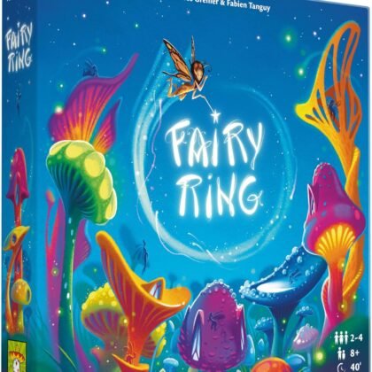 Fairy Ring Board Game - Enchanting Drafting & Movement Strategy Game, Immersive Fairy Village Building Game for Kids & Adults, Ages 8+, 2-4 Players, 40 Min Playtime, Made by Repos Production