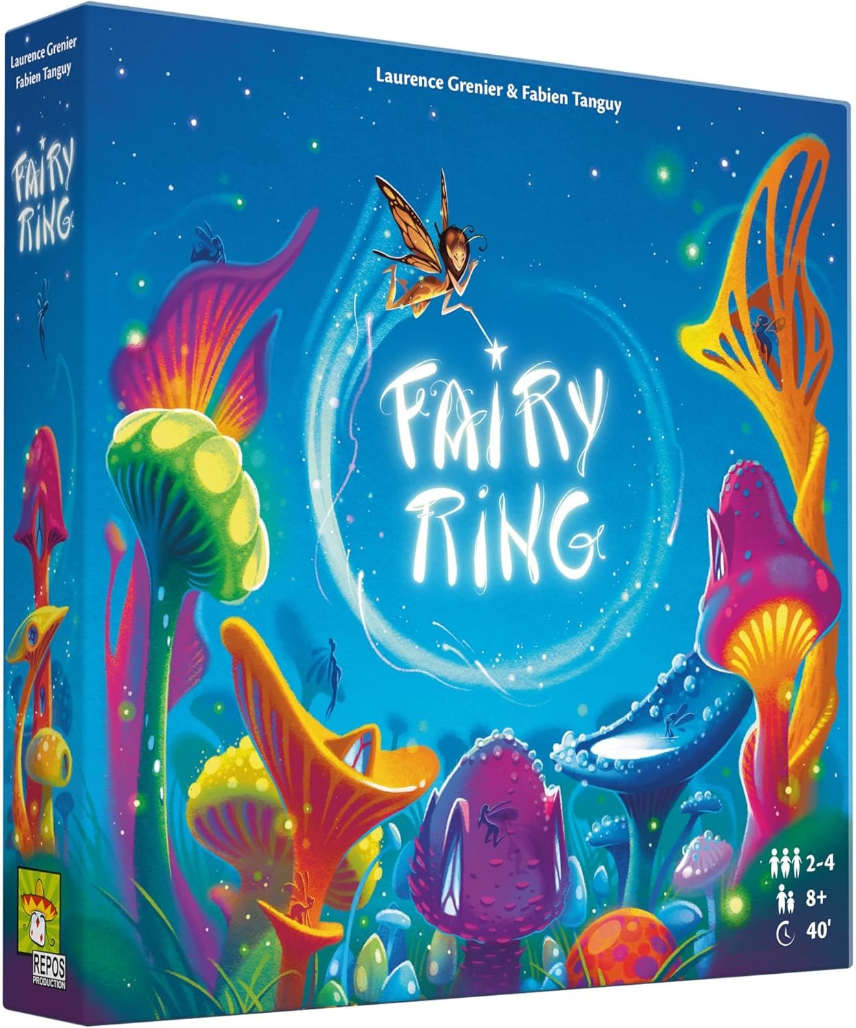 Fairy Ring Board Game - Enchanting Drafting & Movement Strategy Game, Immersive Fairy Village Building Game for Kids & Adults, Ages 8+, 2-4 Players, 40 Min Playtime, Made by Repos Production