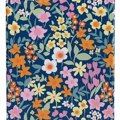 Casely iPhone 14 Case | Full Bloom | Navy Floral Phone | Compatible with MagSafe | Classic Ultra-Slim Design