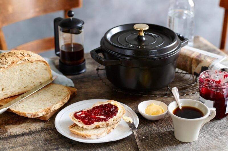 STAUB 40509-487-0 Cocotte Round 20cm Black - Image 4
