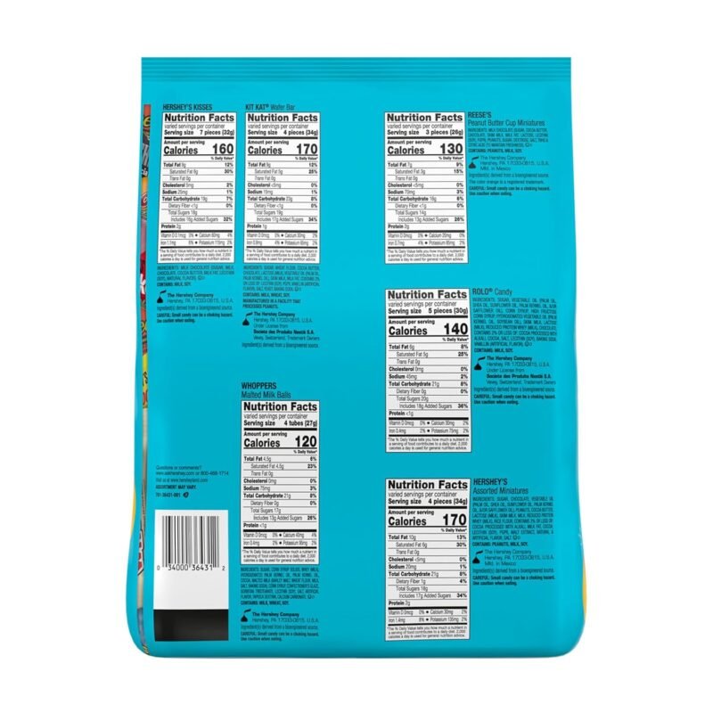 Hershey Assorted Flavored, Easter Candy Bulk Bag, 64.5 oz (270 Pieces) - Image 4