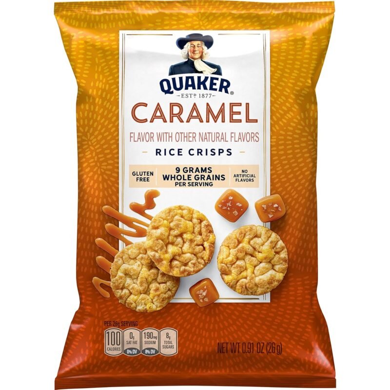 Quaker Rice Crisps, 4 Flavor Sweet and Savory Variety Mix, 15 count - Image 5