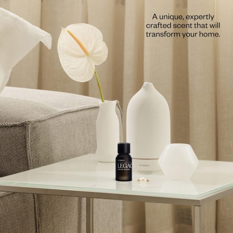 Vitruvi Legacy Woodsy Essential Oil Blend with Rose, Bergamot, Frankincense, Cedarwood - Image 6