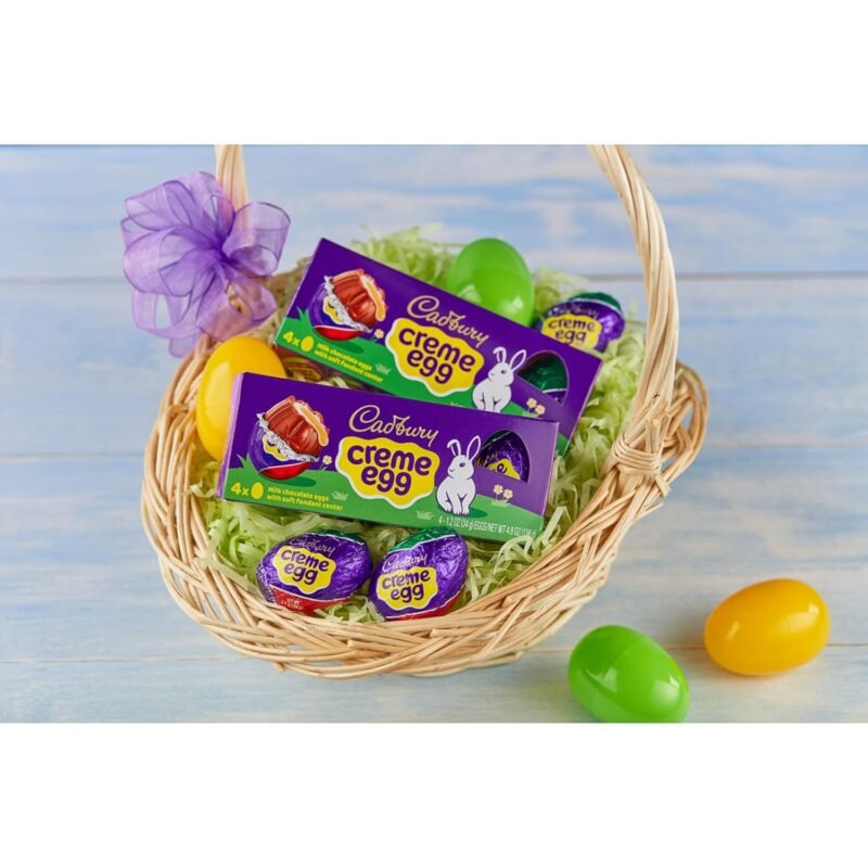CADBURY CREME EGG Milk Chocolate and Fondant, Easter Candy Box, 4.8 oz (4 Count) - Image 6