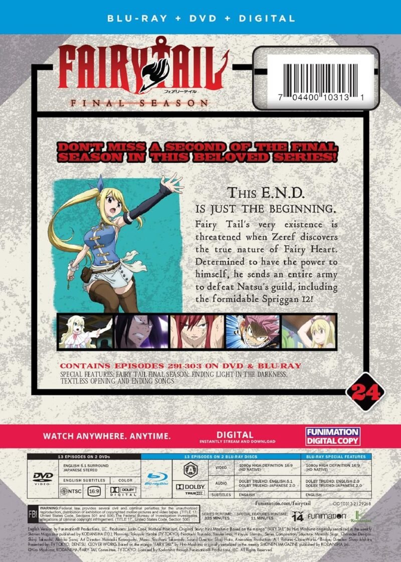 Fairy Tail: Final Season - Part 24 [Blu-ray] - Image 2