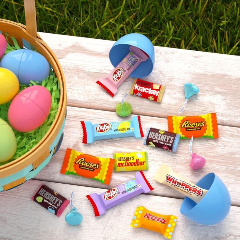 Hershey Assorted Flavored, Easter Candy Bulk Bag, 64.5 oz (270 Pieces) - Image 7