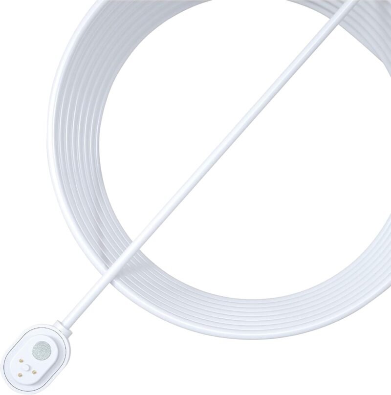 Arlo Outdoor Charging Cable - Arlo Certified Accessory - 25 ft, Weather Resistant Connector, Works with Arlo Pro 5S 2K, Pro 4, Pro 3, Ultra 2, Ultra, Floodlight, and Go 2 Cameras, White - VMA5600C - Image 2