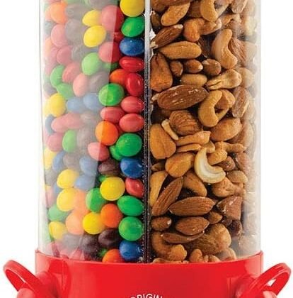 Handy Gourmet Cand Candy Dispenser, 5.75 x 12.00 x 5.75, Red