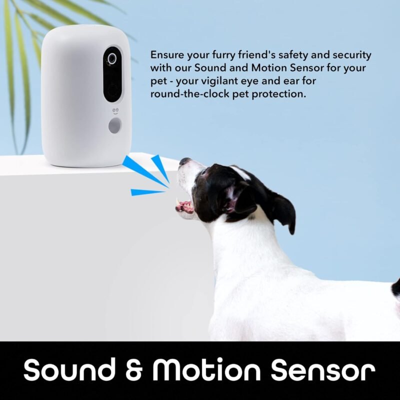 Geeni PetConnect Treat + Cam - Smart Treat Dispenser with Pet Camera, Timer & Voice Control, Automatic Dog/Cat Feeder, Alexa & Google Compatible - Image 5