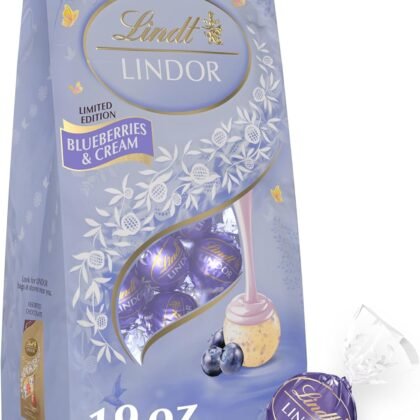 LINDIT Lindor Shaped Ball Bag White