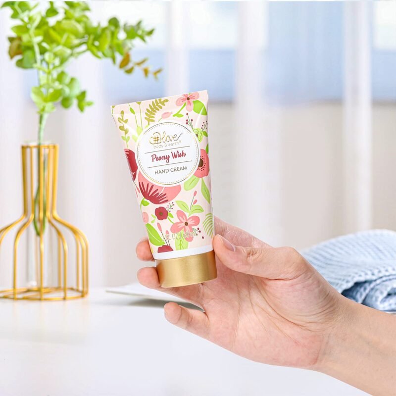 Gift Set - Lotion Sets for Women Gift, Peony Wish Body Cream Gifts Set, Include Hand Cream, Foot Cream, Soap, Scented Candle, Body Care for All Skin Types Skin Care Gift Set for Women - Image 7