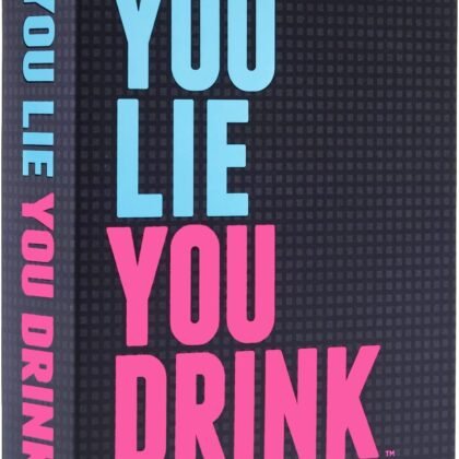 You Lie You Drink - The Drinking Game for People Who Can't Lie [A Party Game]