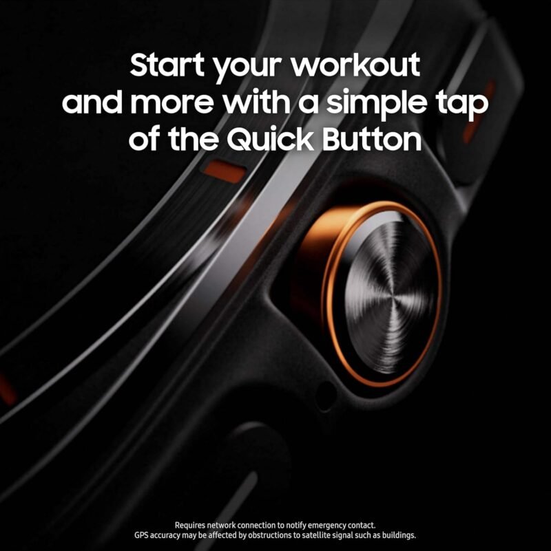 Samsung Galaxy Watch Ultra 47mm LTE AI Smartwatch w/Energy Score, Wellness Tips, Heart Rate Tracking, Sleep Monitor, Fitness Tracker, GPS, 2024,Titanium Silver [US Version, 1Yr Manufacturer Warranty] - Image 5