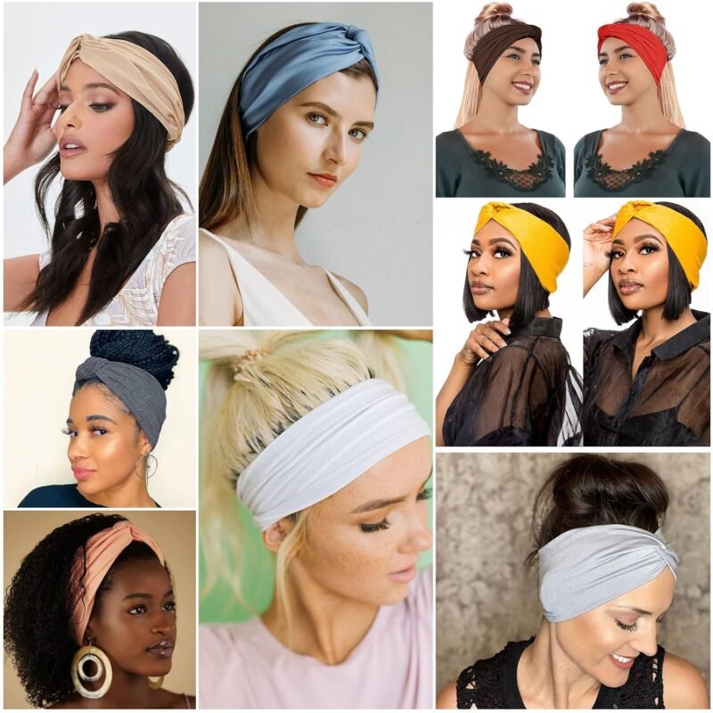 Kachanaa 6 Packs St. Patrick’s Day Headbands for Women Elastic Non-Slip Green Irish Shamrock Hat Hair Accessories for Party and Gifts for Girls Teens - Image 6
