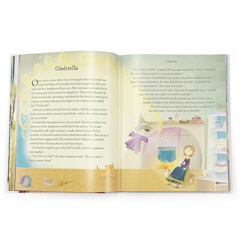 Five Minute Stories Treasury: A Timeless Collection of Favorite Stories, Tales, and Fables for Children (Hardcover Storybook Treasury) - Image 4
